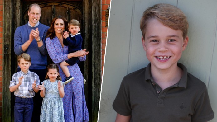 Princ George slaví sedmé narozeniny, Kate zveřejnila rozkošné fotky
