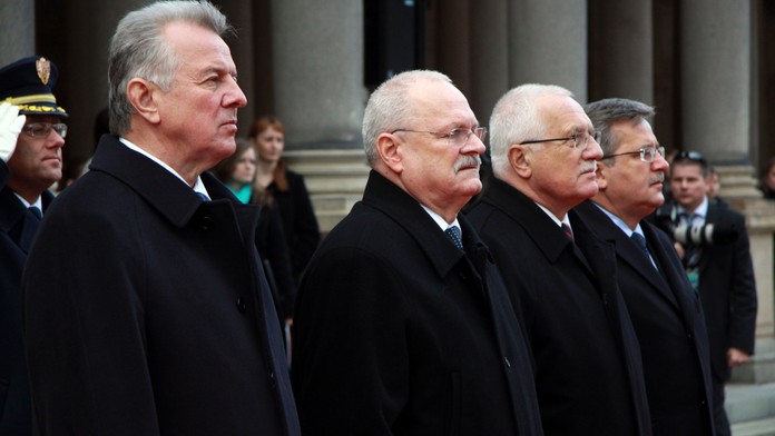 Prezidenti Visegrádské čtyřky se sešli v Karlových Varech