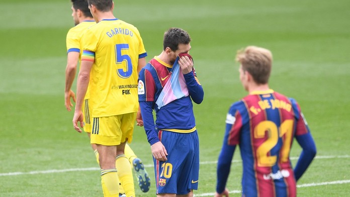 Nováček španělské ligy opět obral Barcu o body. Messiho gól nepomohl