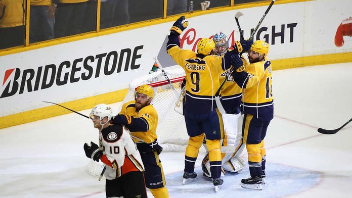 Nashville vyhrál třetí semifinále play off a vede sérii s Anaheimem