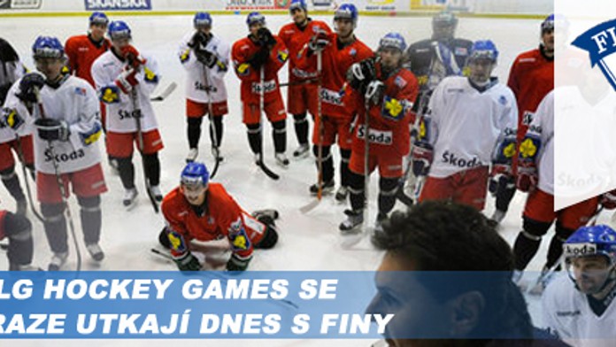 V rámci LG Hockey Games se v Praze Češi utkají s Finy