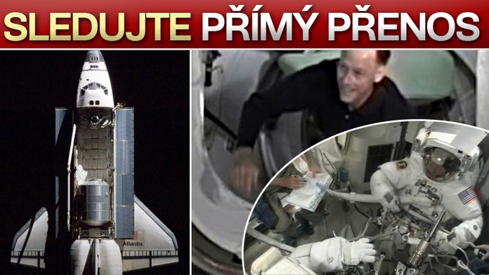 ŽIVÉ VYSÍLÁNÍ: Astronauti z Atlantisu VYSTUPUJÍ DO VESMÍRU