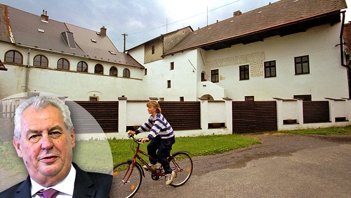 Důchodce z Vysočiny Zeman mluví o chalupě, ale obývá krásnou tvrz