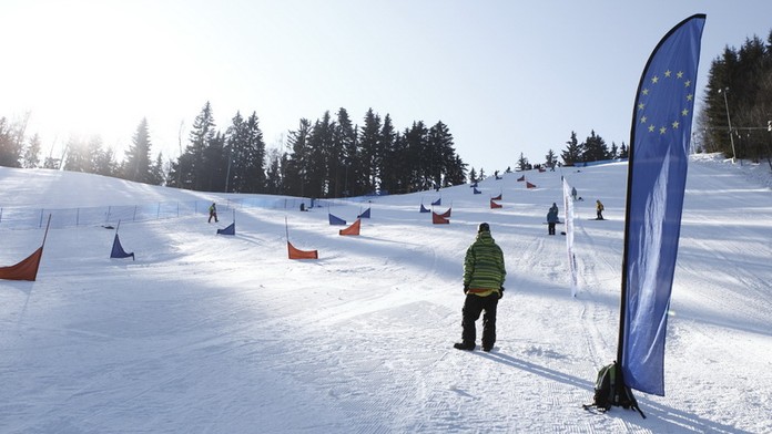Skiareál Mariánky hostí Evropský pohár ve snowboardingu