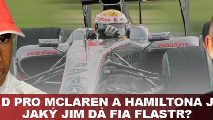 Den D pro McLaren a Hamiltona je tu, jaký vyfasují flastr?