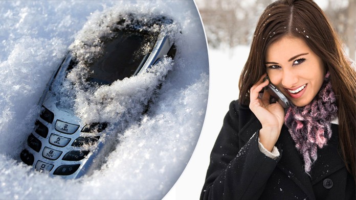 Zrádné mrazy! Mohou vám vybít mobil během chviličky! RADY, JAK HO CHRÁNIT