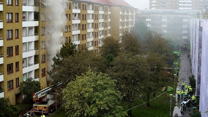 16 zraněných po výbuchu v Göteborgu. Podle policie to byl zřejmě úmysl