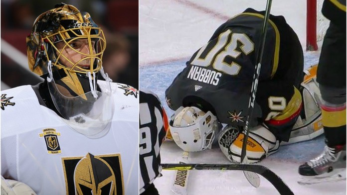 Problém s gólmany Vegas: Fleury otřes mozku, Subban se zranil!