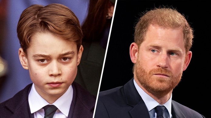 Princ George a princ Harry