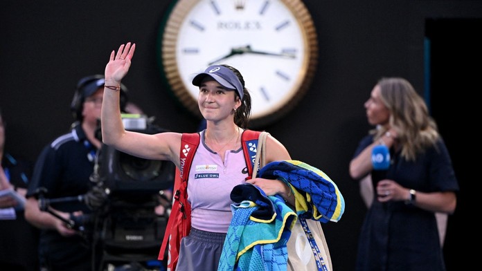Eva Lysová se loučí s Australian Open