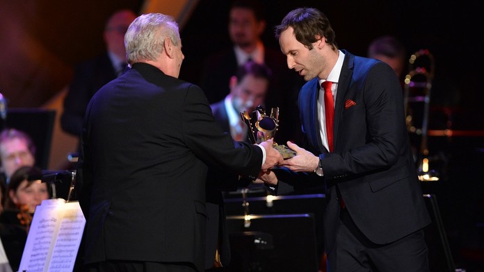 Zeman mezi fotbalisty? Čech od něj dostal korunu, Pelta se culil