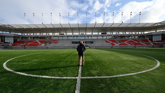 Trenčín má zbrusu nový stadion.Ten chceme taky, ozývá se z Pardubic