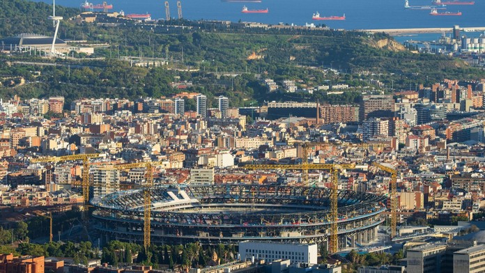 Barcelonský stadion Camp Nou prochází rozsáhlou modernizací