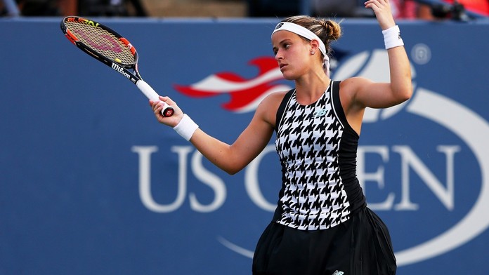 Strakatý Berdych, černá Kvitová. US Open není módní nuda