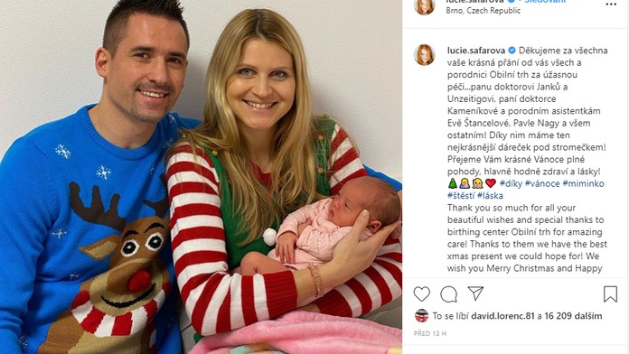 Ten nejkrásnější dárek! Šáfářová s Plekancem poprvé ukázali svou dceru