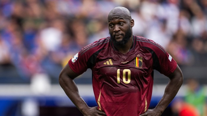 Romelu Lukaku v dresu belgické reprezentace