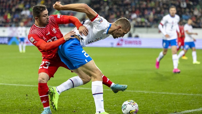 Češi opět nedali penaltu a se Švýcary prohráli. V Lize národů padají o patro níž