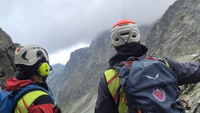 Muž v Tatrách uklouzl před očima partnerky. Padal 200 metrů, neměl šanci přežít