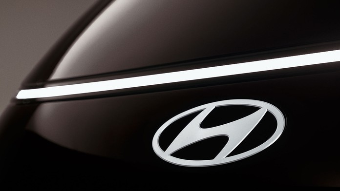 Příď nového elektromobilu od Hyundai