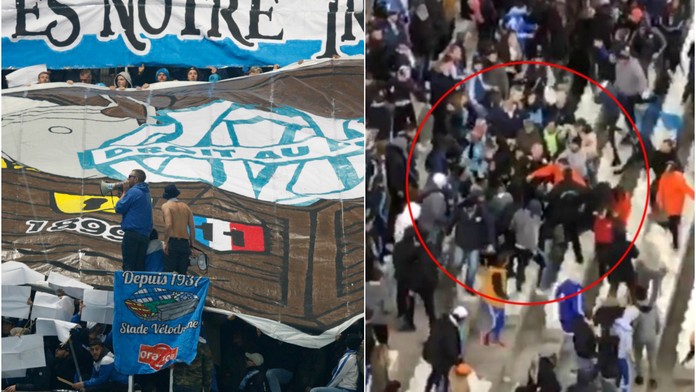 Každý proti každému! Bitka fanoušků Marseille bude mít dohru
