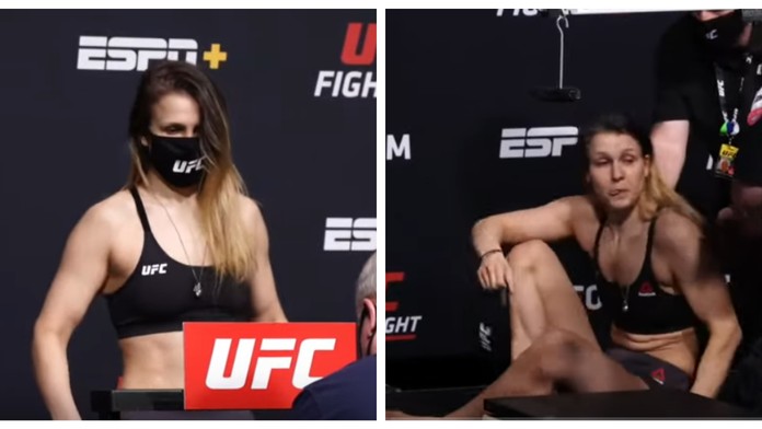 Zápasnice UFC omdlela při vážení! Chce bojovat, lékaři to nedovolí