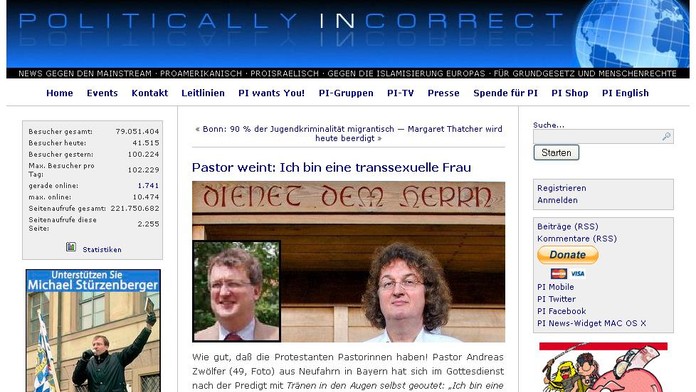Jsem žena! oznámil kněz překvapeným věřícím. A už se stěhuje