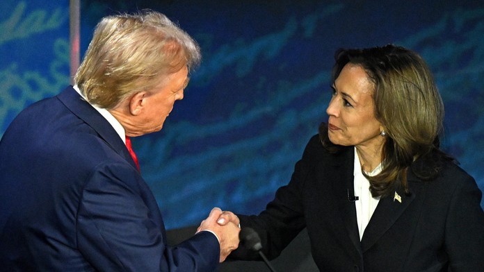 Donald Trump a Kamala Harrisová