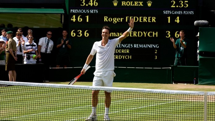 Los Wimbledonu: Dojde Berdych opět do čtvrtfinále na Federera?