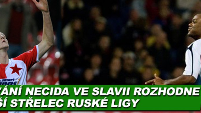 O setrvání Necida ve Slavii rozhodne nejlepší střelec ruské ligy