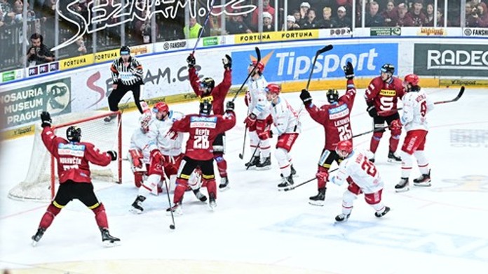 Spartu dlouho trápil skvělý Kacetl. Pražané ale udolali Třinec v prodloužení