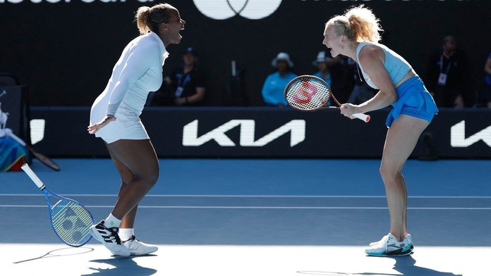Townsendová Siniaková tenis Australian Open