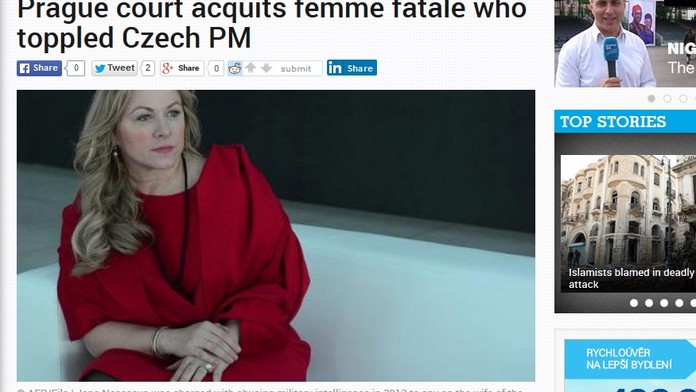Jak vidí Jaňulku svět? Francouzi si spletli kantýnskou s femme fatale