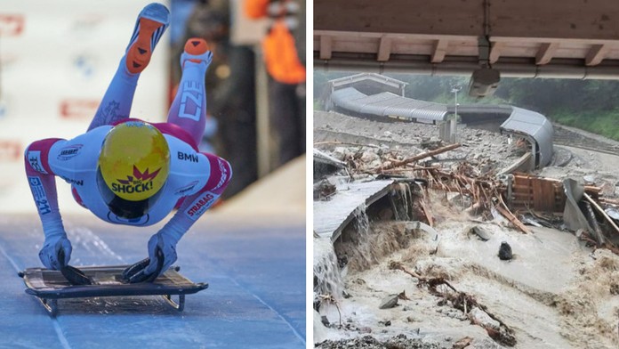 Anna Fernstädtová a zničená dráha v Königssee