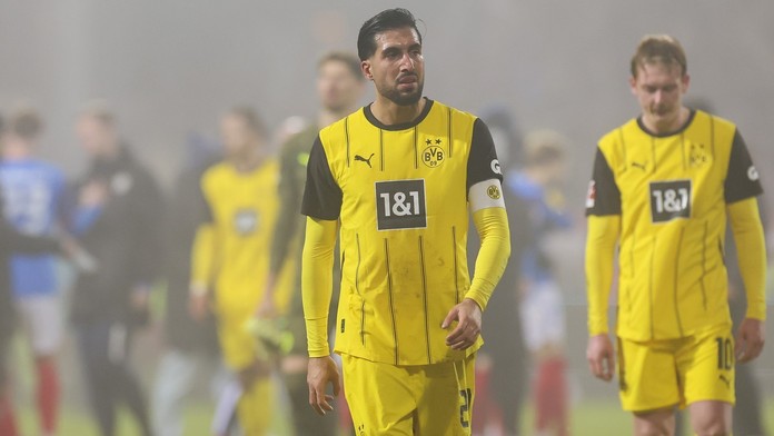 Dortmund fotbal zklamání
