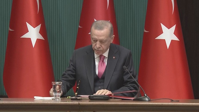 Turecký prezident Recep Tayyip Erdogan