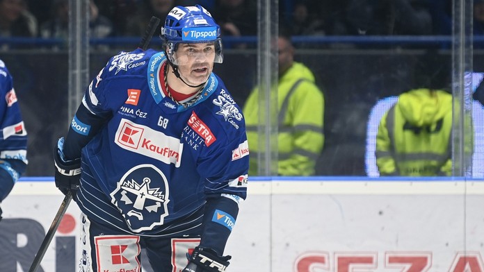Jaromír Jágr v dresu Kladna 