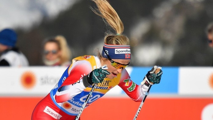 Deváté zlato pro suverénku z Norska! Johaugová zase vítězí
