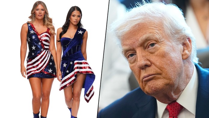 UFC ring girls a Donald Trump