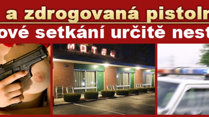 Nahá a zdrogovaná pistolnice