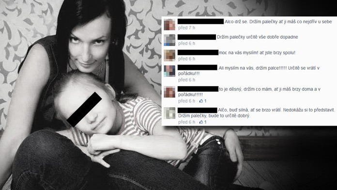 Maminka malé Elišky prožívá muka! Kamarádky ji podporují