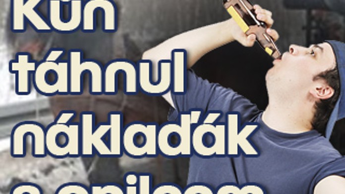 Kůň táhnul náklaďák s opilcem
