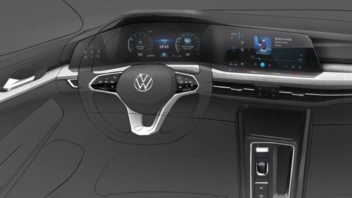 Nový Golf: VW poprvé opatrně ukázal ostře sledovanou novinku
