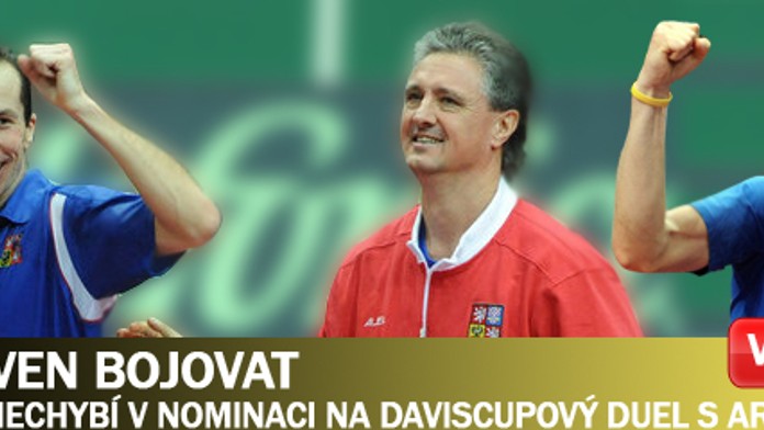 Štěpánek v nominaci na Davis Cup nechybí