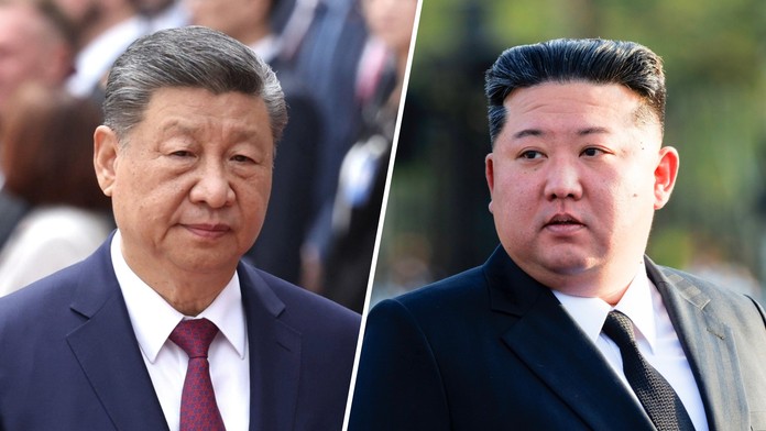 Si Ťin-pching, Kim Čong-un