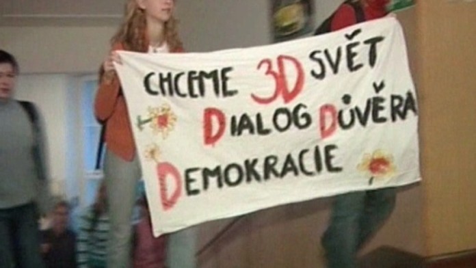 Studenti z Litomyšle se bouří
