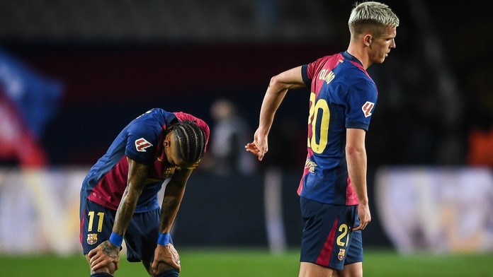 Barcelona fotbal zklamání