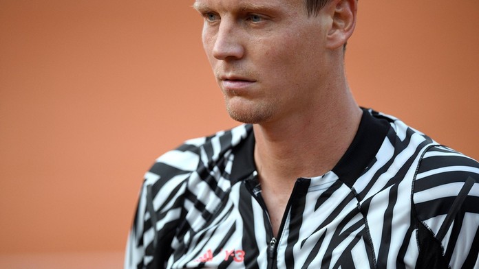 Tome, co to máš na sobě? Berdych klame "zebří" fintou!