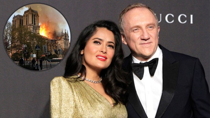 Manžel Salmy Hayek nabídl Francii pomoc! Poskytne dvě miliardy