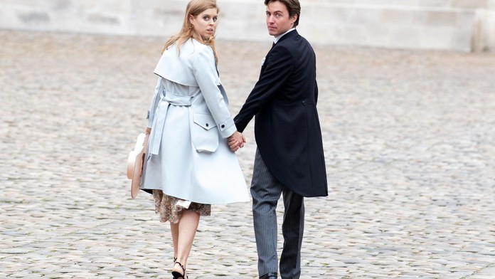 Princezna Beatrice a Edoardo Mapelli Mozzi