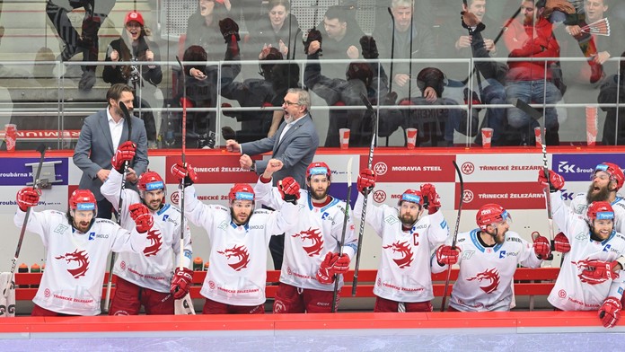 Hokej Třince není hezký, ale účinný. Soupeře psychicky deptali, říká Hlaváč